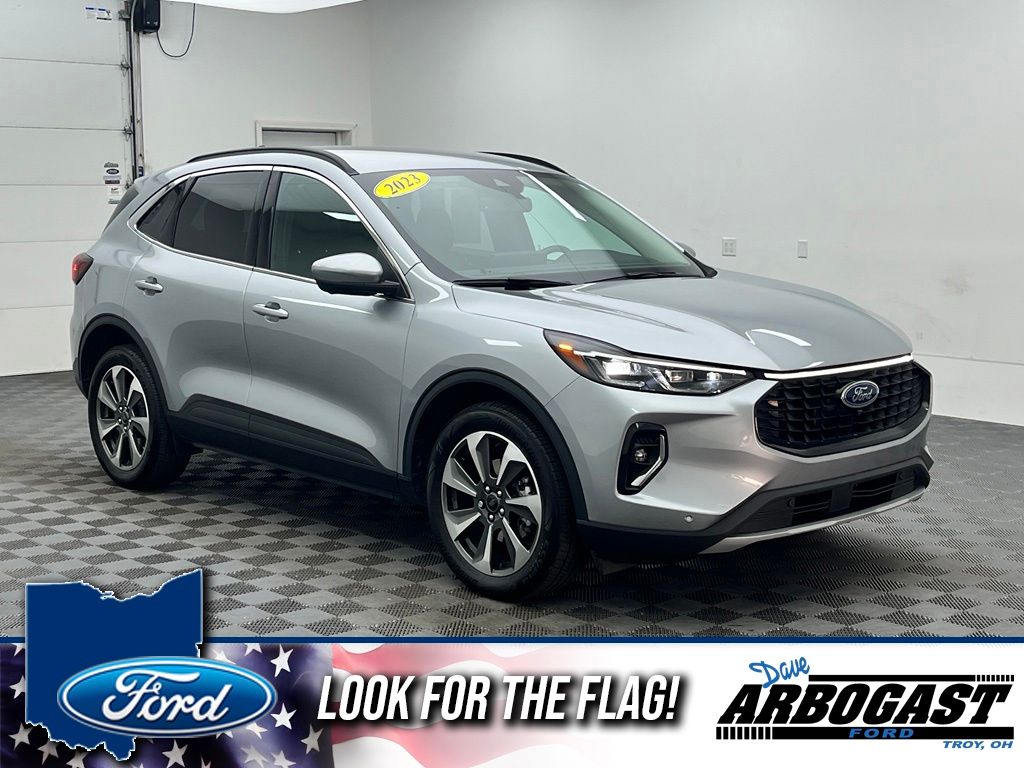 Silver Metallic 2023 Ford Escape SUV / Crossover All-Wheel Drive 8-Speed Automatic