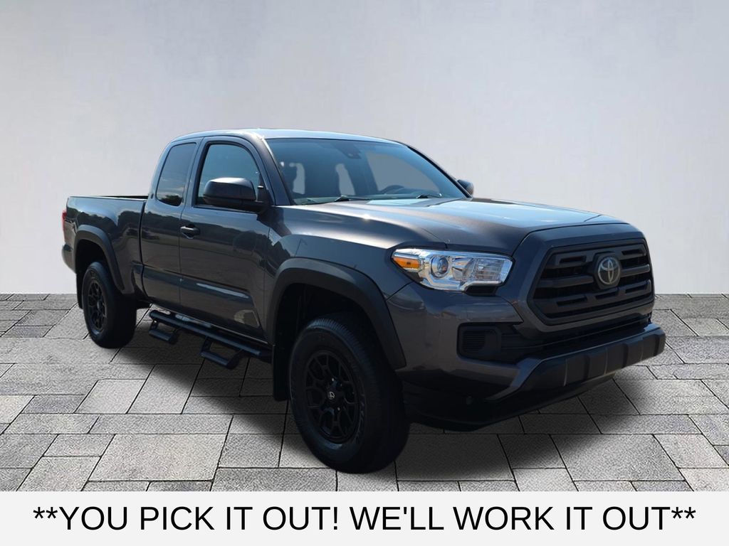 Magnetic Gray Metallic 2019 Toyota Tacoma Pickup Truck Four-Wheel Drive 6-Speed Automatic