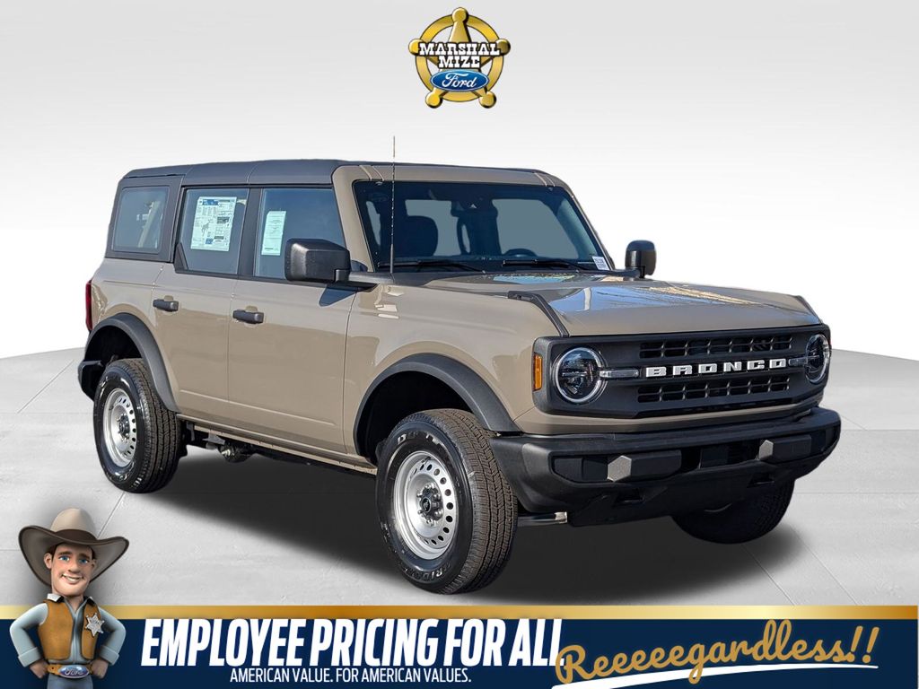 Marsh Gray 2025 Ford Bronco 4-Door 4WD SUV / Crossover Four-Wheel Drive Automatic