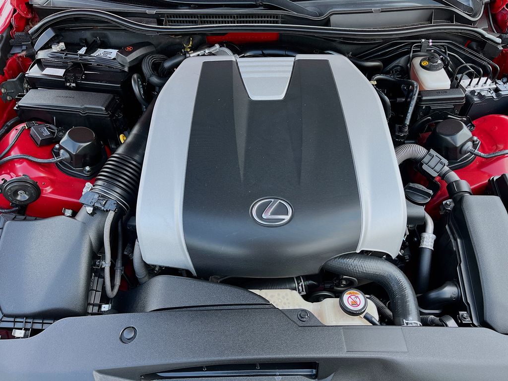 2019 Lexus IS 350 Red at Westside Lexus
