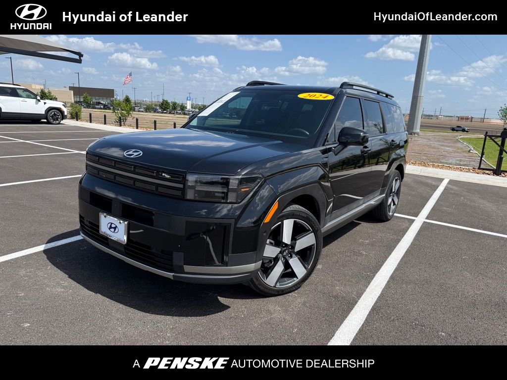 Phantom Black 2024 Hyundai Santa Fe SUV / Crossover Front-Wheel Drive Automatic