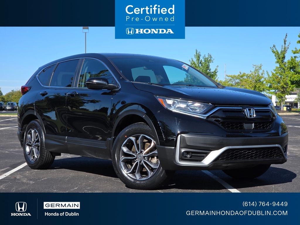 Crystal Black Pearl 2021 Honda CR-V SUV / Crossover All-Wheel Drive Continuously Variable Transmission