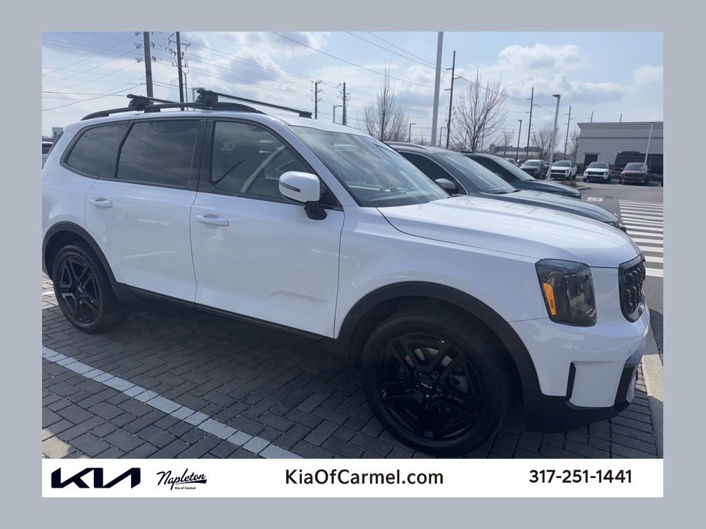 Glacial White Pearl 2024 Kia Telluride SX-Prestige X-Line AWD SUV / Crossover All-Wheel Drive 8-Speed Automatic
