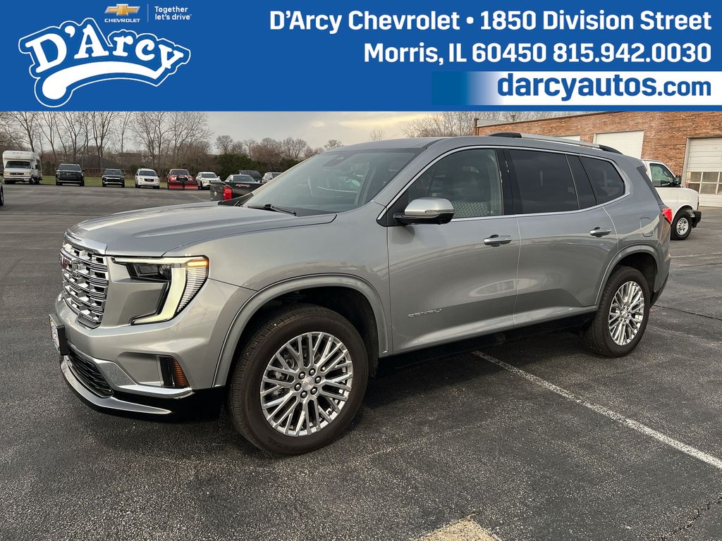 Sterling Metallic 2024 GMC Acadia Denali AWD SUV / Crossover Four-Wheel Drive 8-Speed Automatic