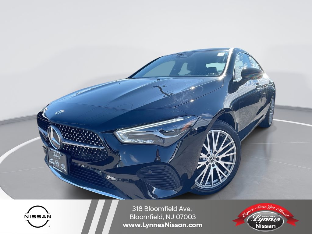 Black 2025 Mercedes-Benz CLA 250 4MATIC Coupe All-Wheel Drive 8-Speed Dual Clutch