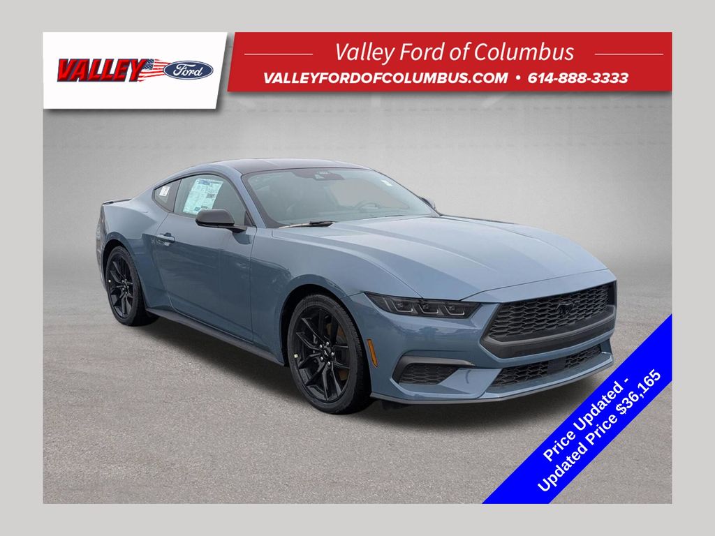 Vapor Blue 2026 Ford Mustang Coupe Rear-Wheel Drive Automatic
