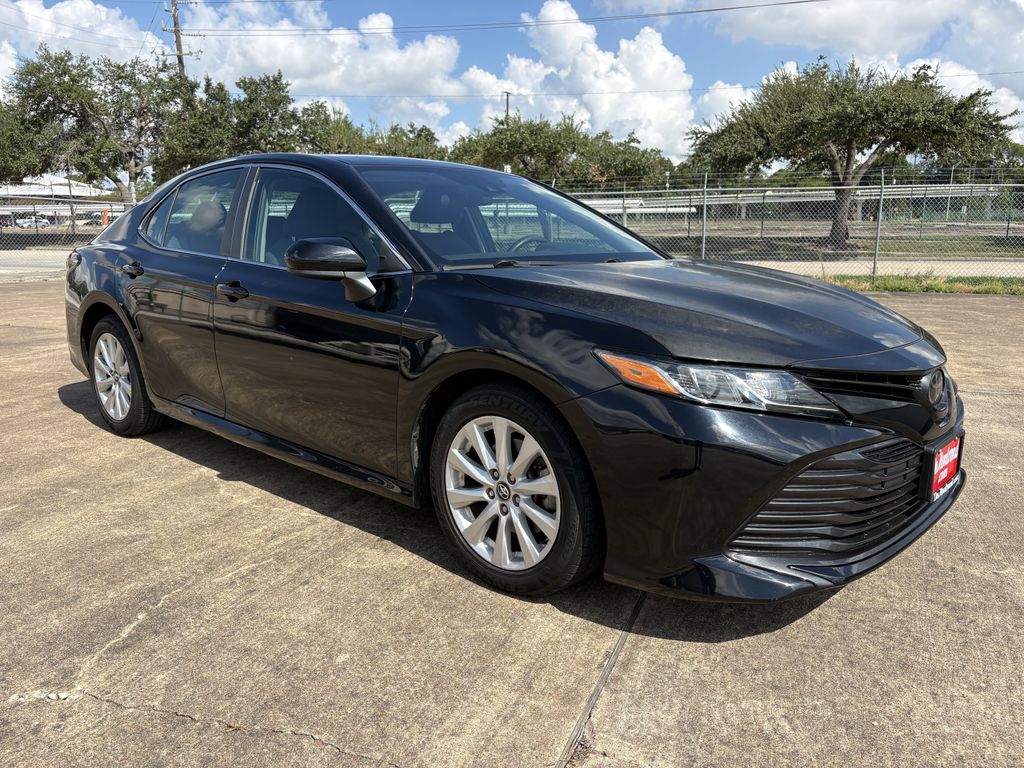 2020 Toyota Camry LE Black at DeMontrond Auto Country
