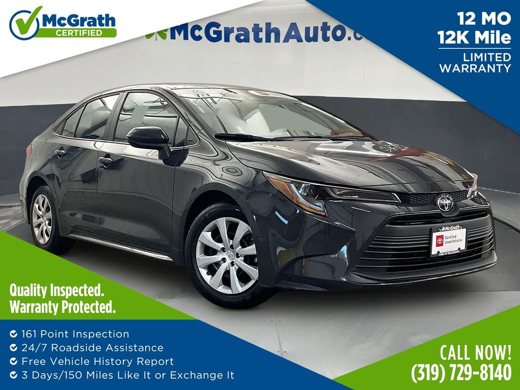 Underground 2025 Toyota Corolla Sedan Front-Wheel Drive Continuously Variable Transmission