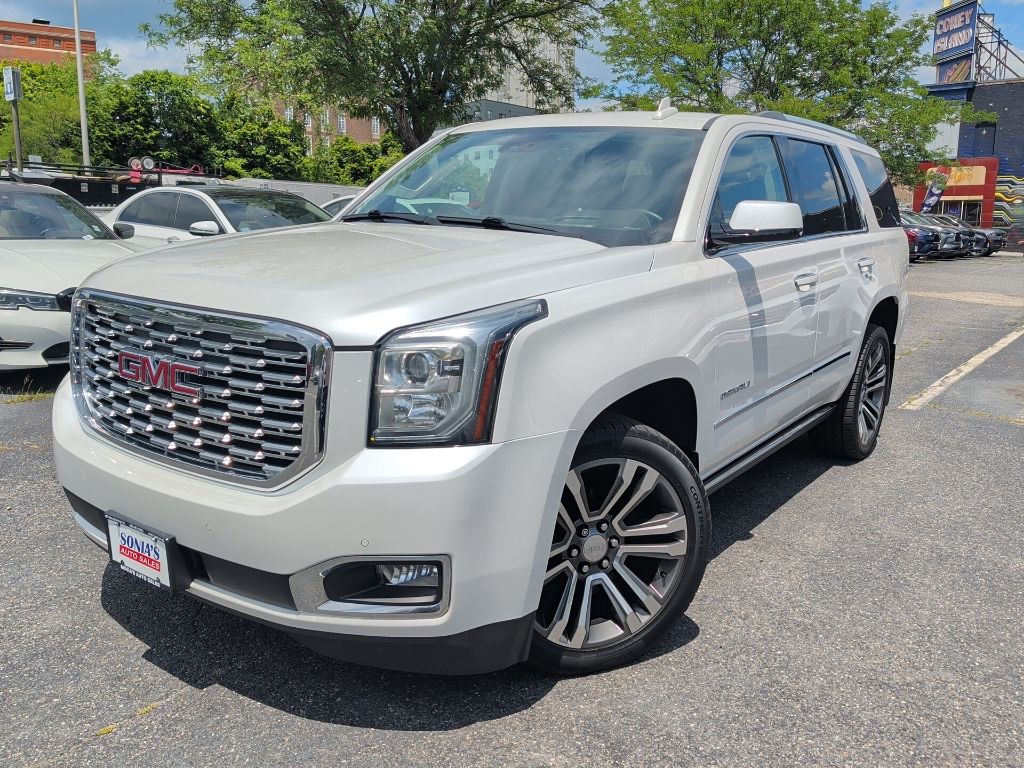 White Frost Tricoat 2020 GMC Yukon SUV / Crossover Four-Wheel Drive