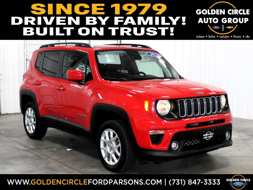 Colorado Red Clearcoat 2021 Jeep Renegade SUV / Crossover Four-Wheel Drive 9-Speed Automatic