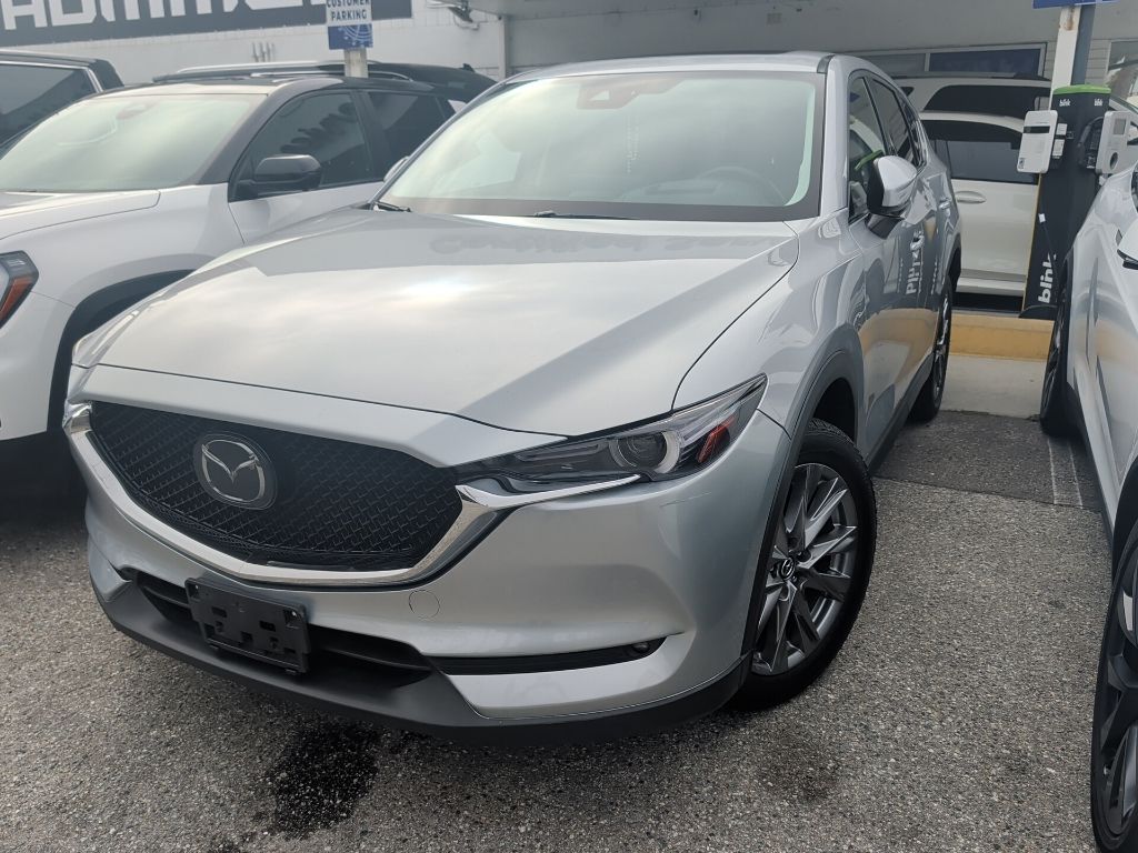 Sonic Silver Metallic 2021 Mazda CX-5 Grand Touring FWD SUV / Crossover Front-Wheel Drive 6-Speed Automatic