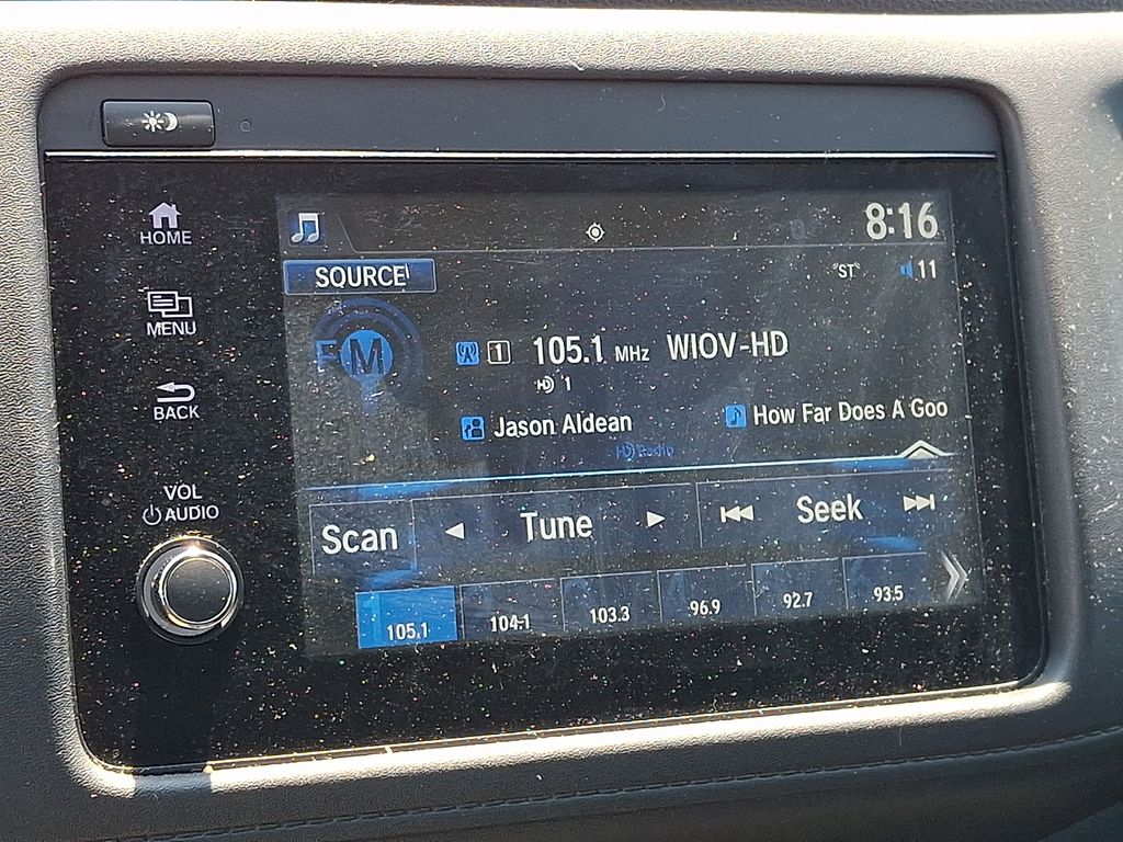 2022 Honda HR-V EX White at Honda North