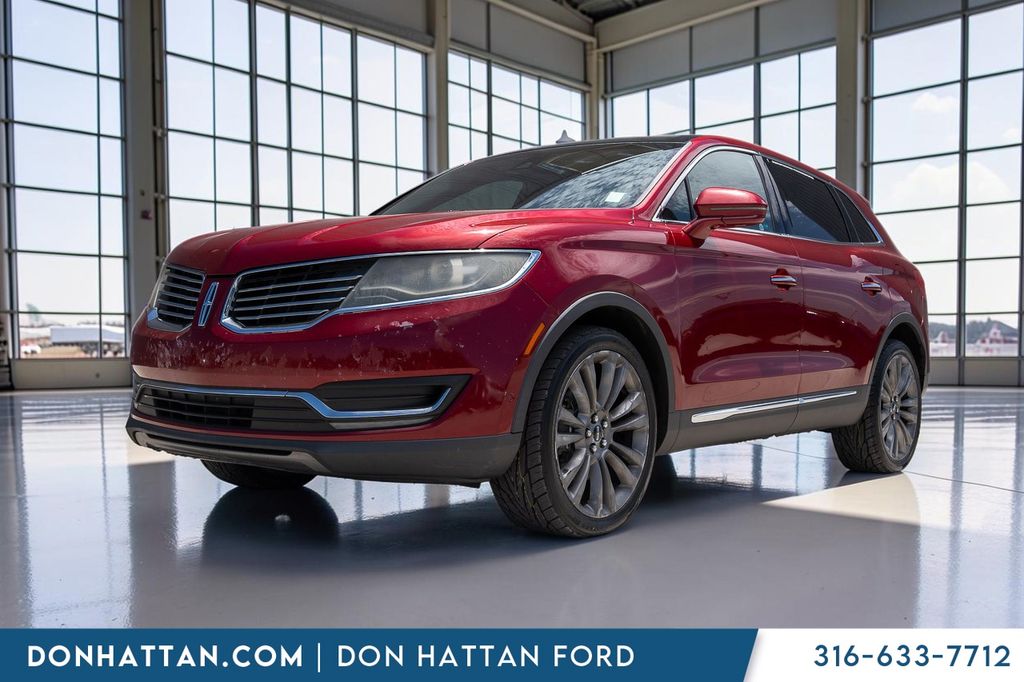 Ruby Red Metallic 2016 Lincoln MKX Reserve AWD SUV / Crossover All-Wheel Drive 6-Speed Automatic