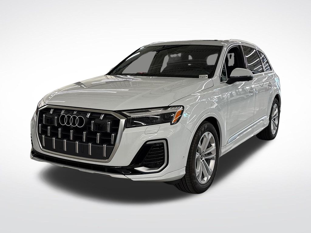 Glacier White 2025 Audi Q7 SUV / Crossover All-Wheel Drive 8-Speed Automatic