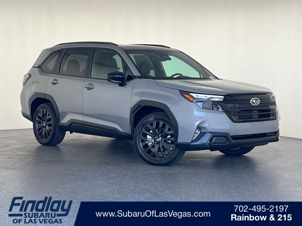 River Rock Pearl 2026 Subaru Forester Sport Crossover AWD SUV / Crossover All-Wheel Drive Continuously Variable Transmission