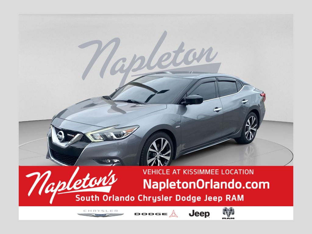 Gray (Gun Metallic) 2017 Nissan Maxima S FWD Sedan Front-Wheel Drive Continuously Variable Transmission