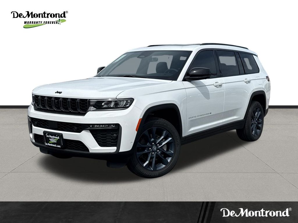 2026 Jeep Grand Cherokee L  White at Texan Dodge Chrysler Jeep Ram