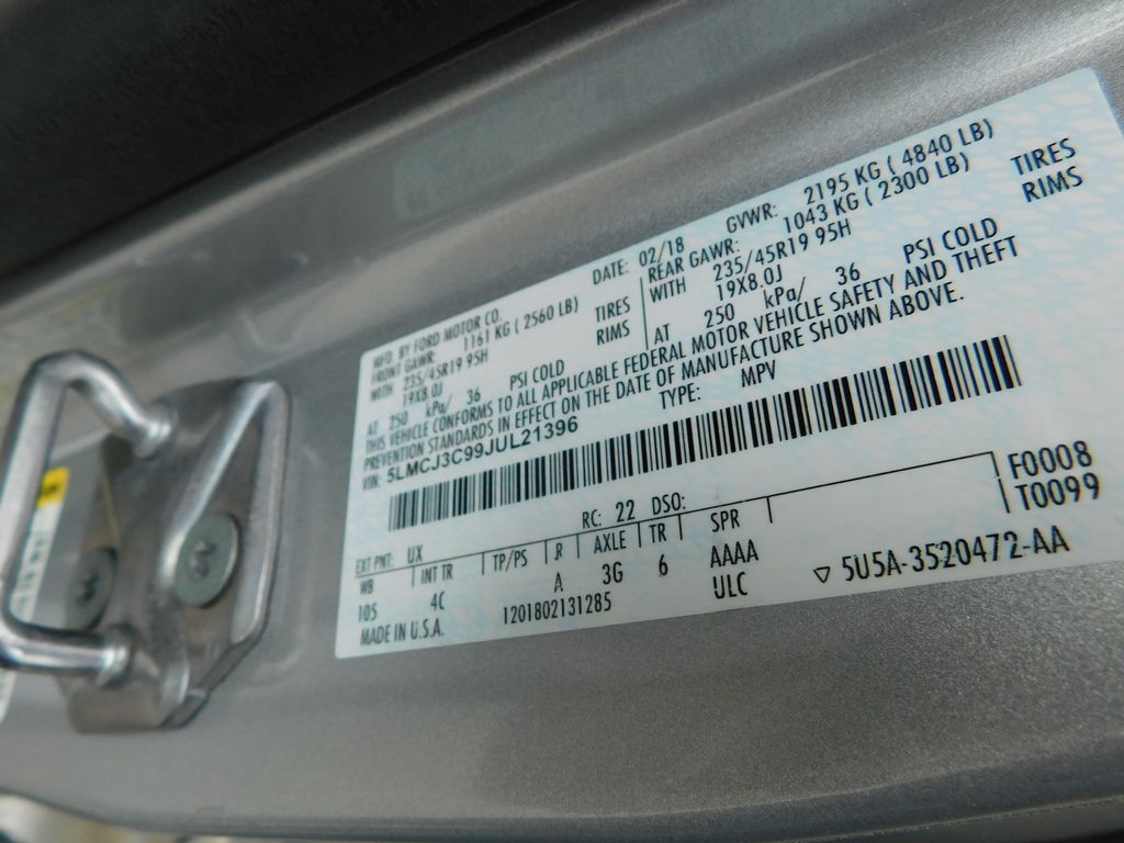 Thumbnail: 2018 Lincoln MKC - 9