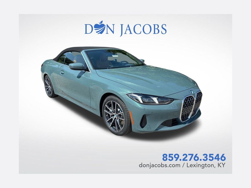 Green 2027 BMW 4 Series Convertible All-Wheel Drive 8-Speed Automatic