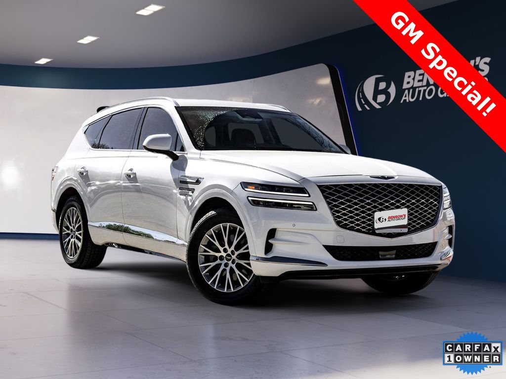 Uyuni White 2024 Genesis GV80 2.5T AWD SUV / Crossover All-Wheel Drive 8-Speed Automatic