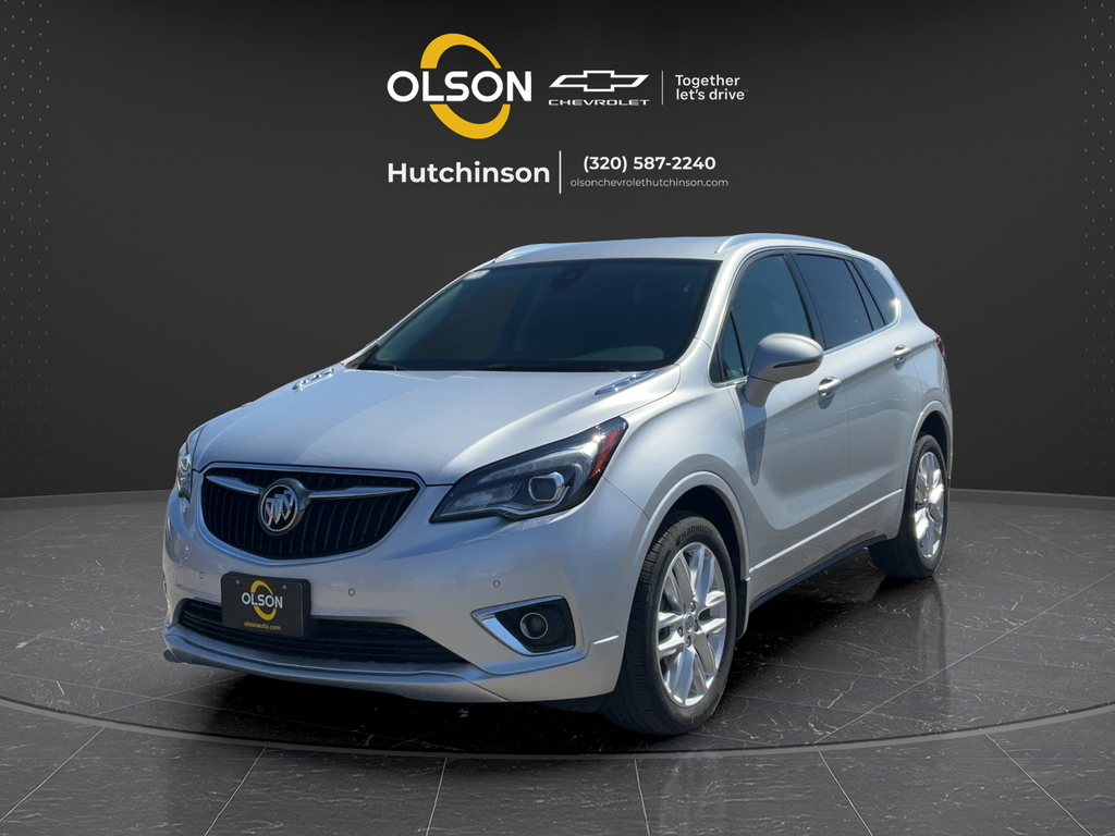 Galaxy Silver Metallic 2019 Buick Envision Premium AWD SUV / Crossover All-Wheel Drive 9-Speed Automatic