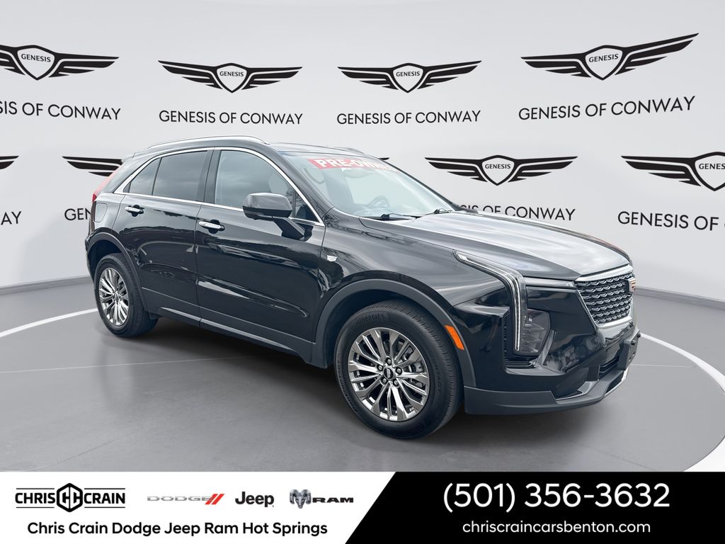 Black Metallic 2025 Cadillac XT4 Premium Luxury FWD SUV / Crossover Front-Wheel Drive 9-Speed Automatic