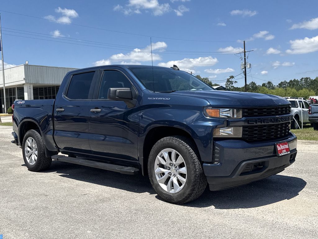 2021 Chevrolet Silverado 1500 Custom Blue at Cook Ford