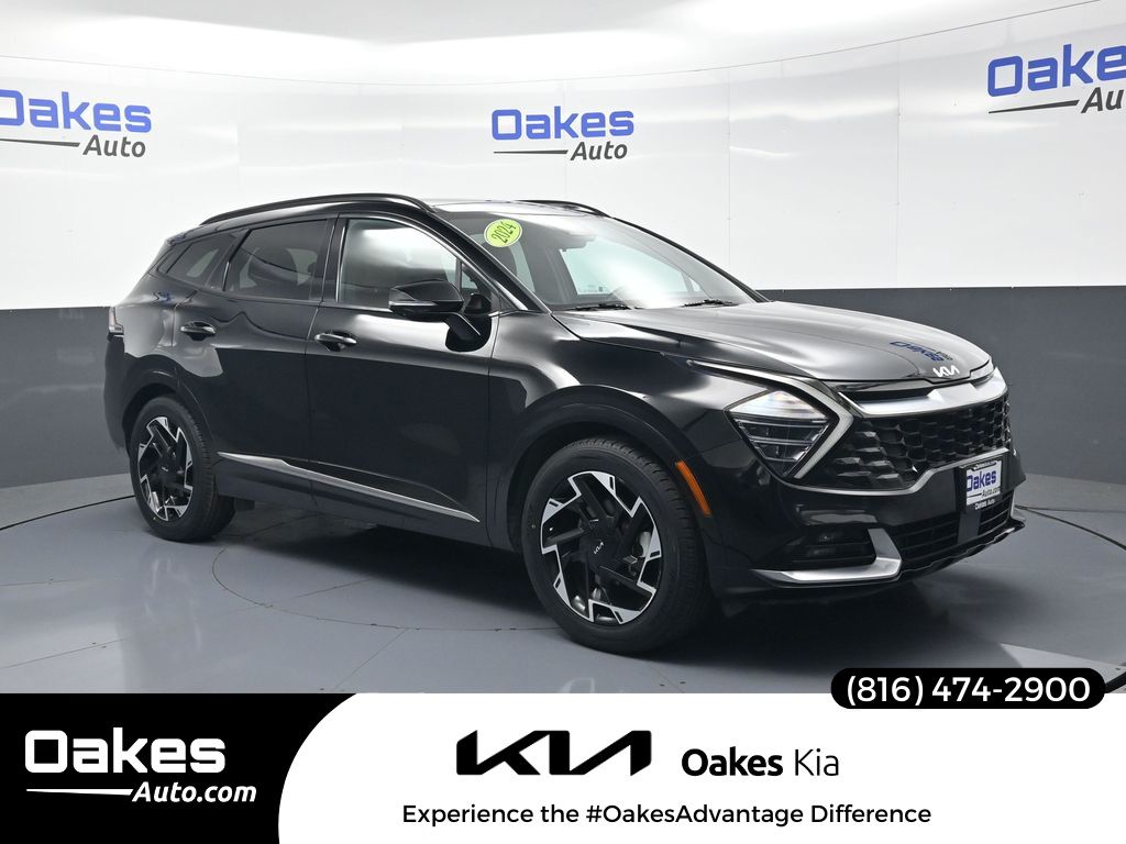 Ebony Black 2024 Kia Sportage SUV / Crossover Front-Wheel Drive 8-Speed Automatic