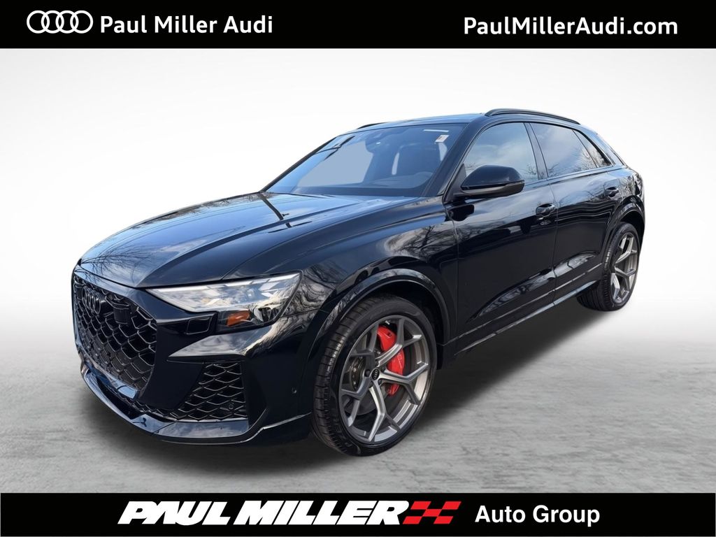 Mythos Black Metallic 2025 Audi RS Q8 4.0T quattro Performance SUV / Crossover 8-Speed Automatic