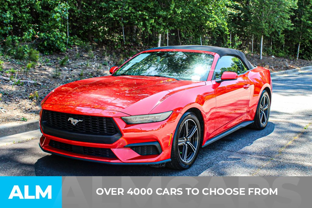 Used 2025 Red Ford EcoBoost Premium image 3