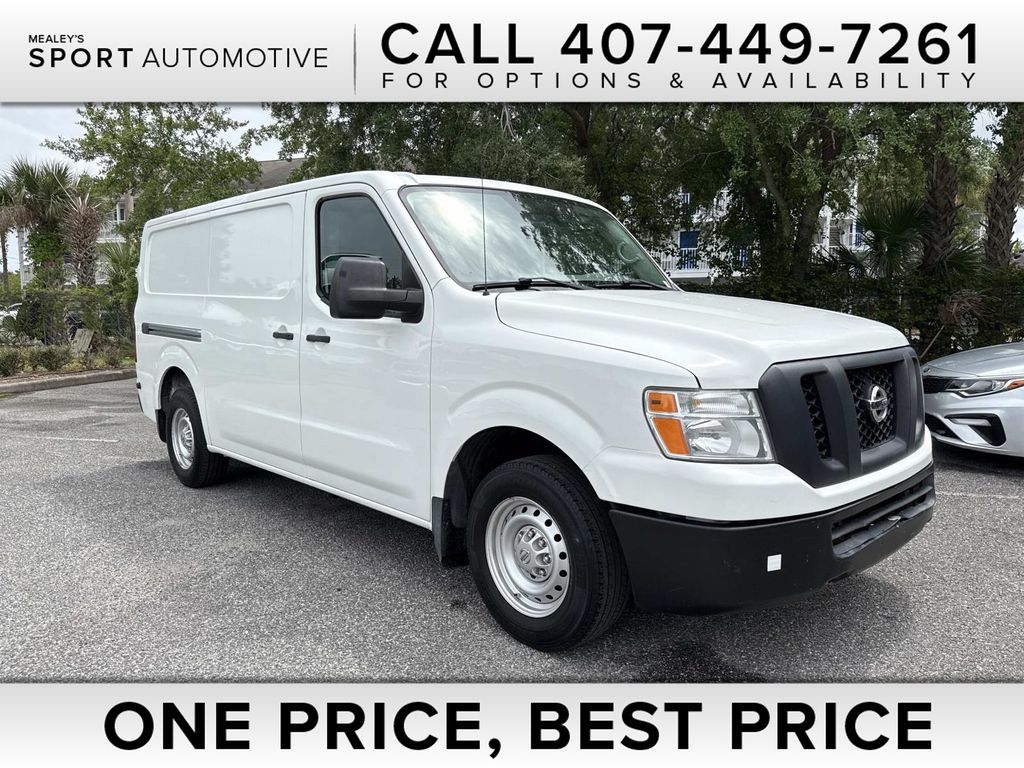 Glacier White 2016 Nissan NV Cargo 1500 S Van Rear-Wheel Drive 5-Speed Automatic