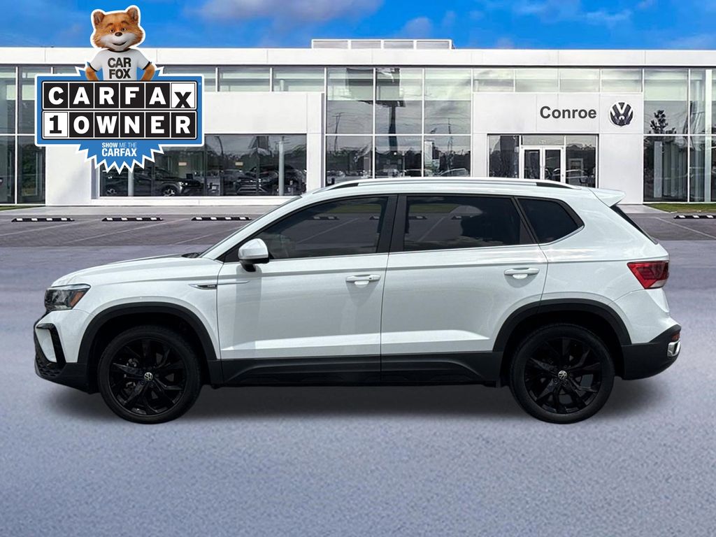 2023 Volkswagen Taos 1.5T SE White at DeMontrond Automotive Group