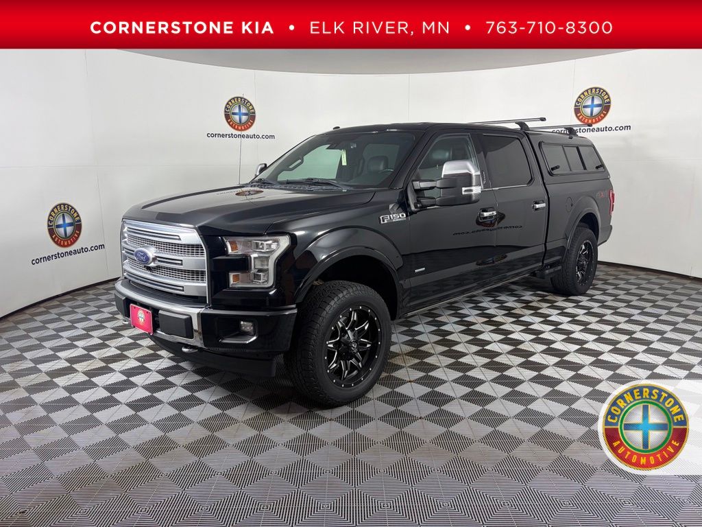 Shadow Black 2017 Ford F-150 Pickup Truck Four-Wheel Drive Automatic
