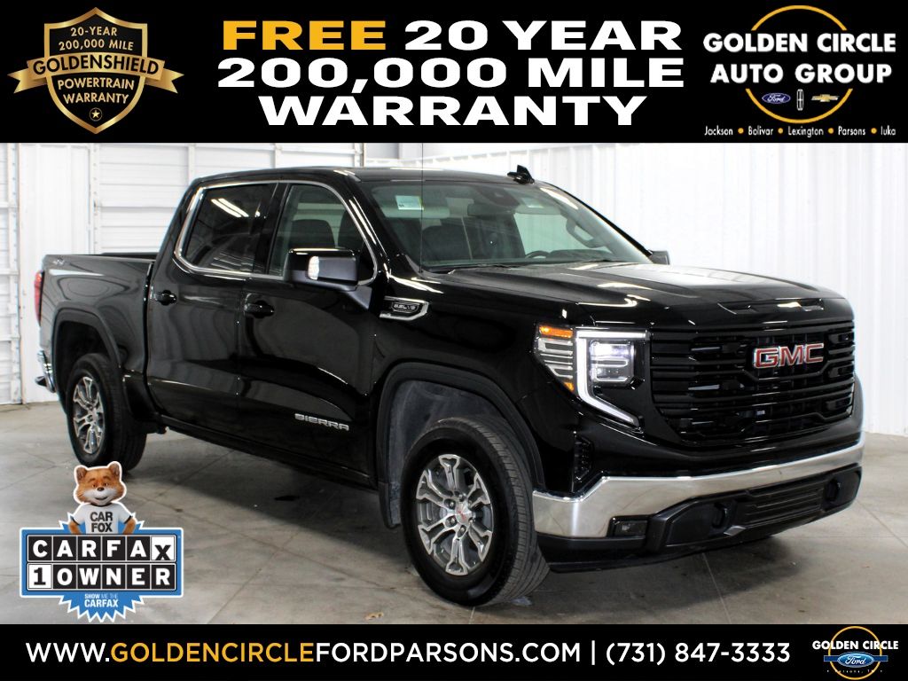 2025 GMC Sierra 1500 SLT Crew Cab 4WD Negro (Onyx Black) Camioneta Todo terreno Automática