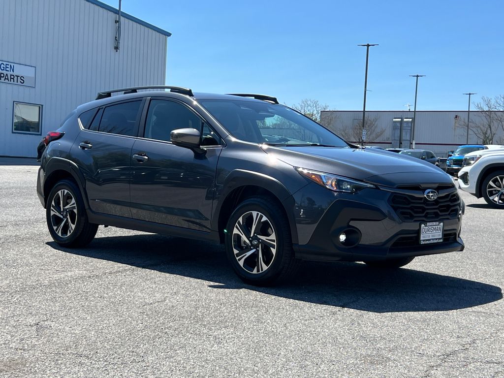 Gray Metallic 2025 Subaru Crosstrek Premium AWD SUV / Crossover All-Wheel Drive Continuously Variable Transmission