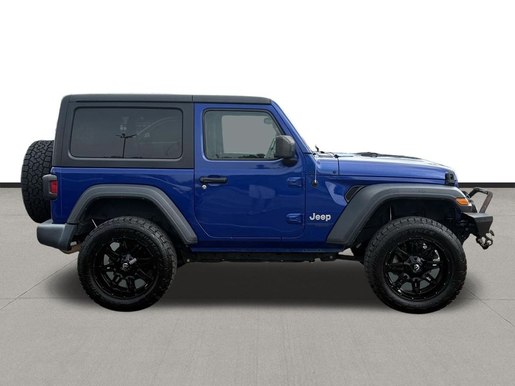2018 Jeep Wrangler Sport S Blue at DeMontrond Ford