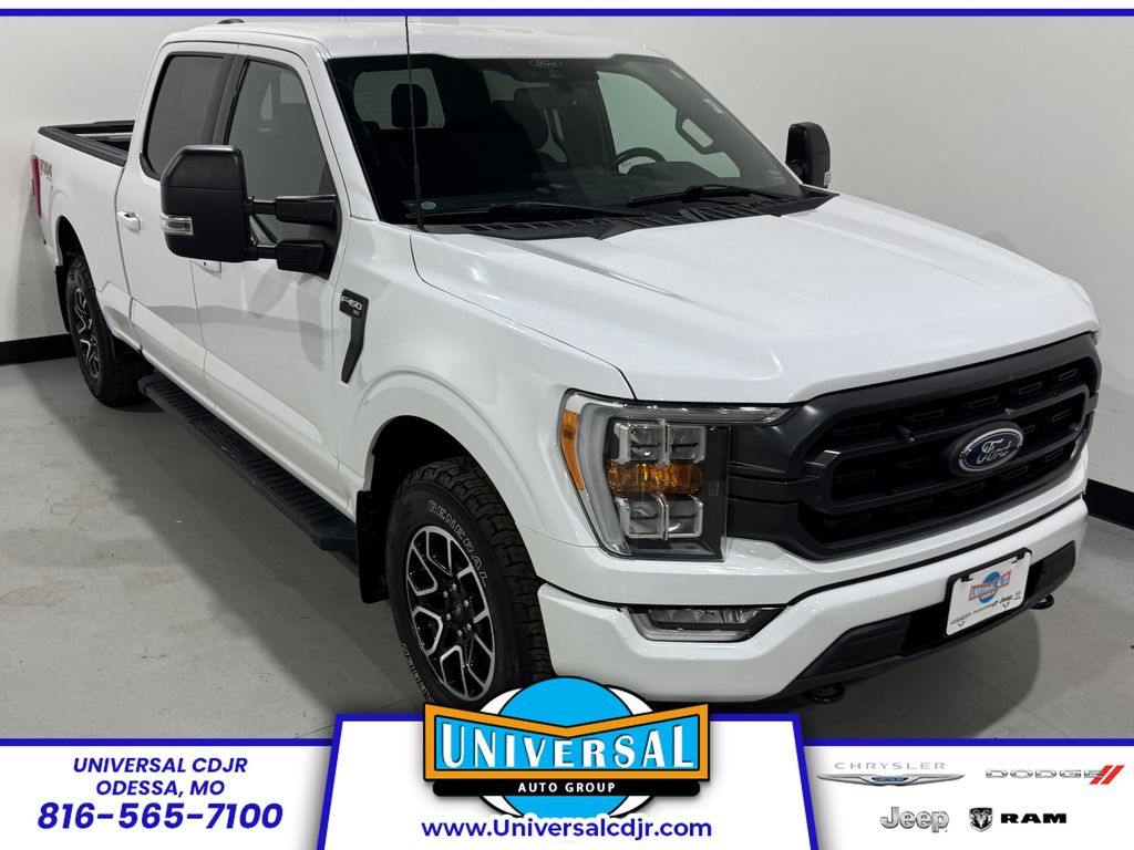 Oxford White 2021 Ford F-150 Pickup Truck Four-Wheel Drive Automatic