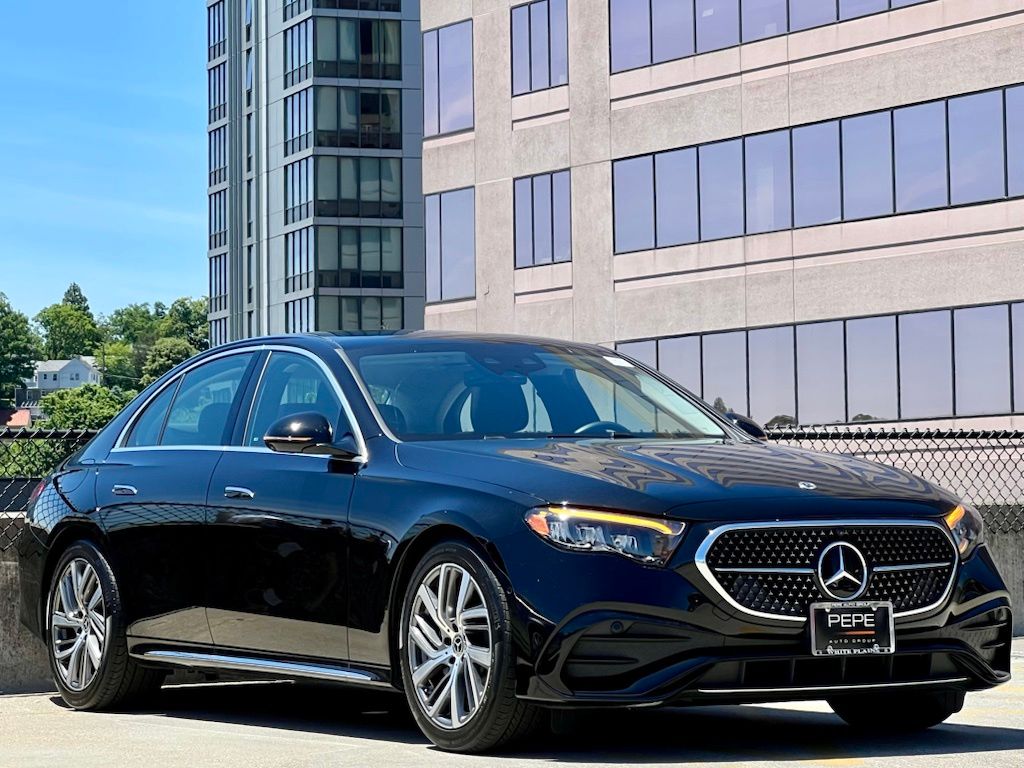 Black 2026 Mercedes-Benz E-Class E 350 4MATIC Sedan All-Wheel Drive 9-Speed Automatic