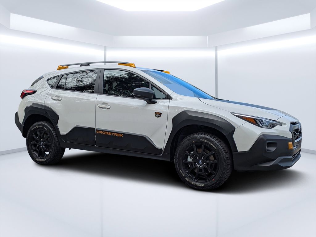 Crystal White Pearl 2026 Subaru Crosstrek Wilderness AWD SUV / Crossover All-Wheel Drive Continuously Variable Transmission