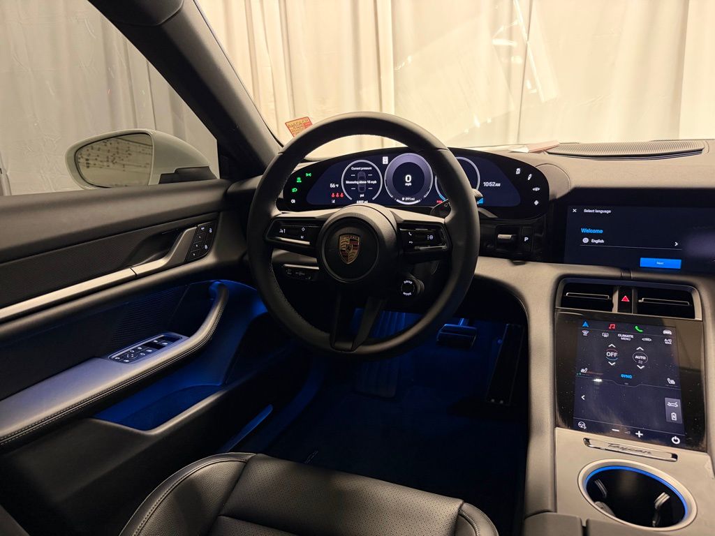 used 2025 Porsche Taycan car, priced at $99,991