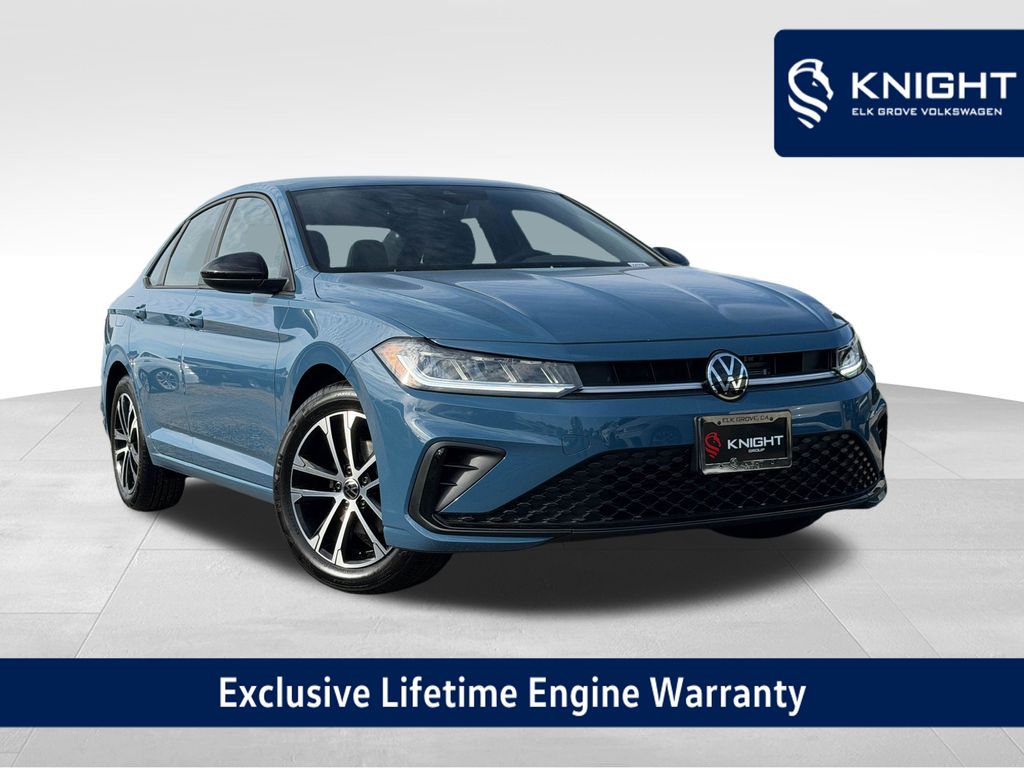 Monterey Blue Pearl 2026 Volkswagen Jetta Sedan Front-Wheel Drive 8-Speed Automatic