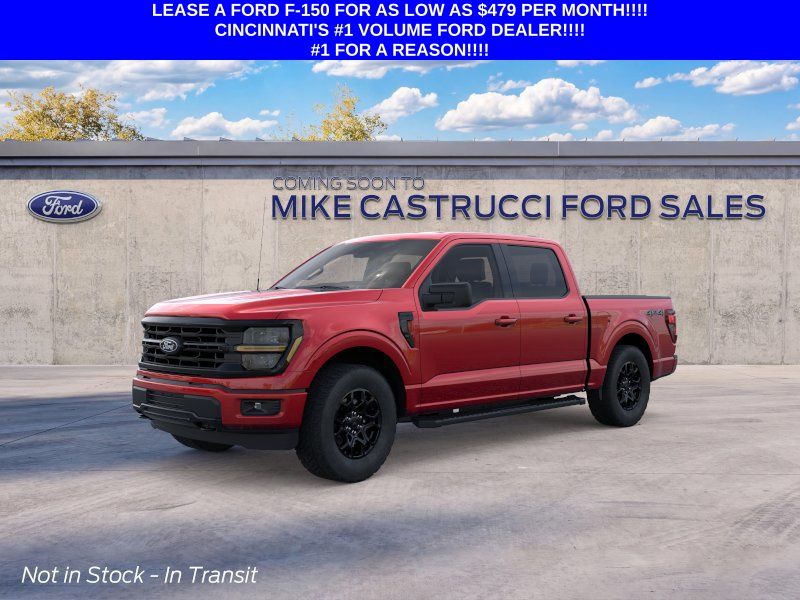 Ruby Red Metallic Tinted Clearcoat 2026 Ford F-150 Pickup Truck Four-Wheel Drive Automatic