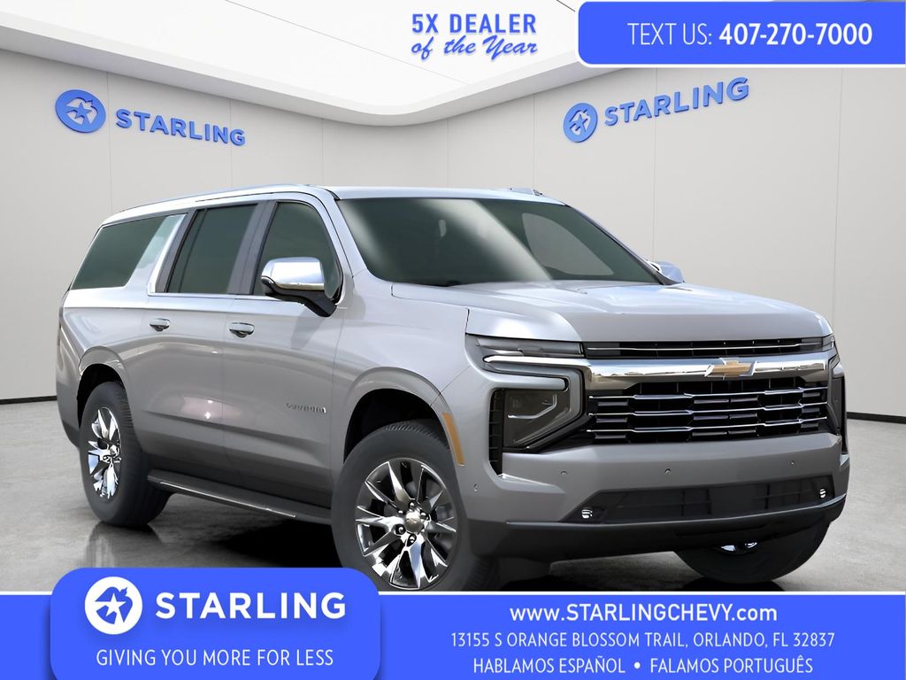 Sterling Gray Metallic 2025 Chevrolet Suburban Premier RWD SUV / Crossover 4X2