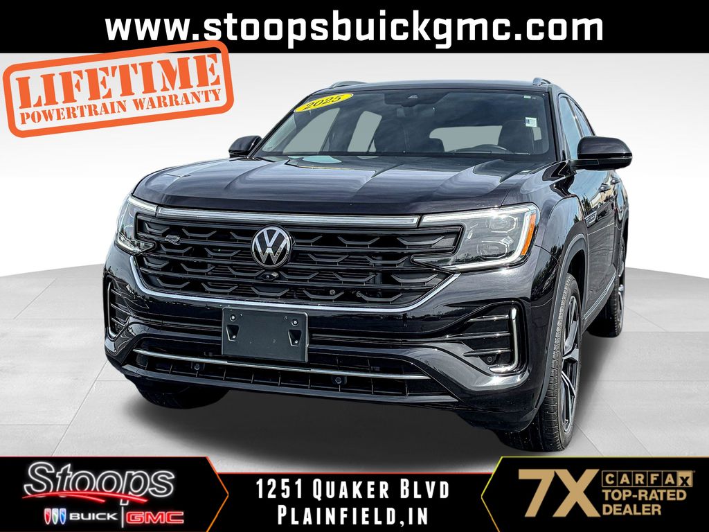 Deep Black 2025 Volkswagen Atlas Cross Sport SEL Premium R-Line 4Motion SUV / Crossover All-Wheel Drive 8-Speed Automatic