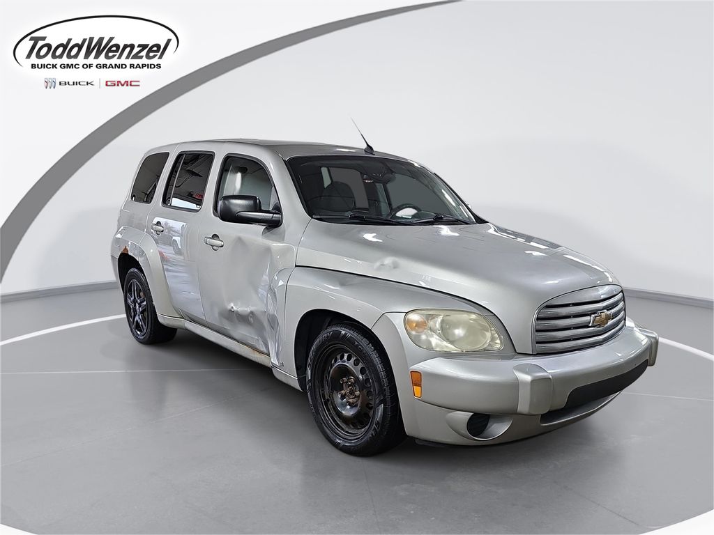 Machine Silver Metallic 2008 Chevrolet HHR LS FWD Wagon Front-Wheel Drive 4-Speed Automatic