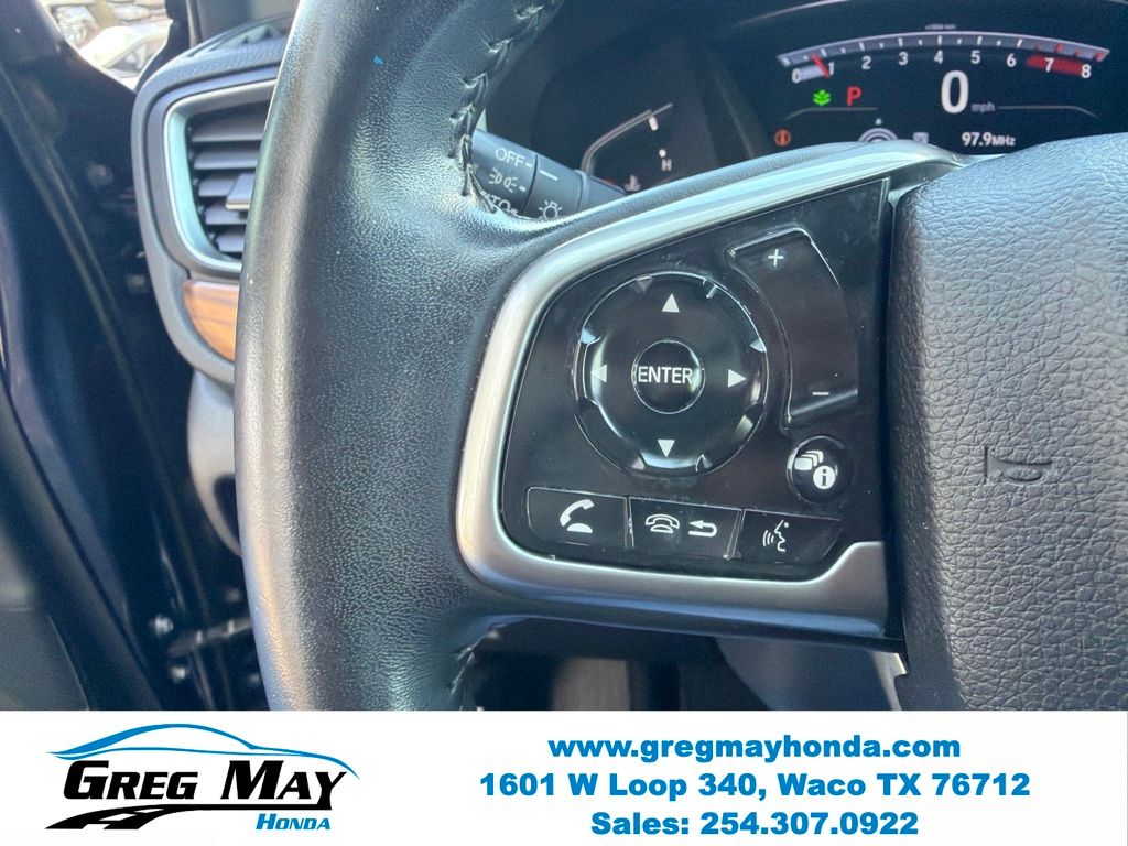 2019 Honda CR-V EX-L Blue at Greg May Honda