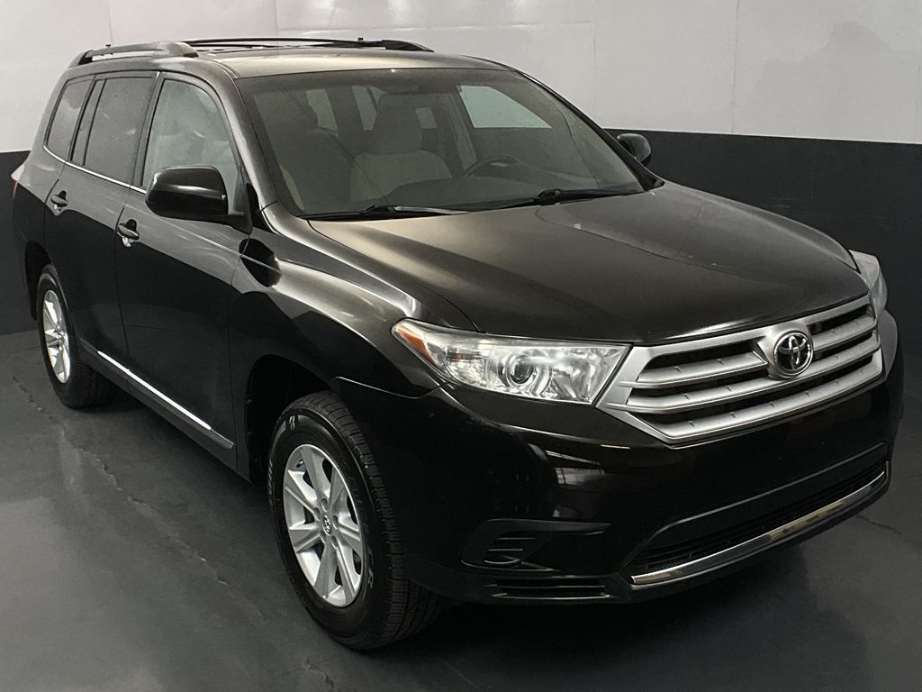 Black 2013 Toyota Highlander AWD SUV / Crossover All-Wheel Drive 5-Speed Automatic Overdrive