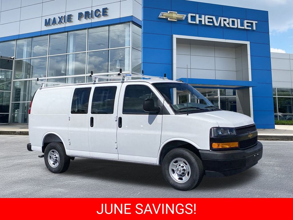 Summit White 2025 Chevrolet Express Cargo 2500 RWD Van Rear-Wheel Drive 8-Speed Automatic Overdrive