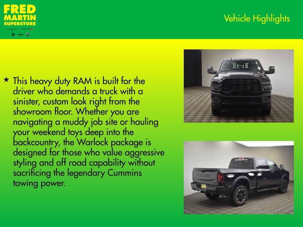 new 2026 Ram 2500 car, priced at $64,755