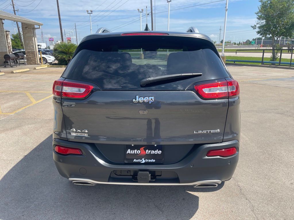 2015 Jeep Cherokee Limited Gray at Shottenkirk Kia Fort Bend